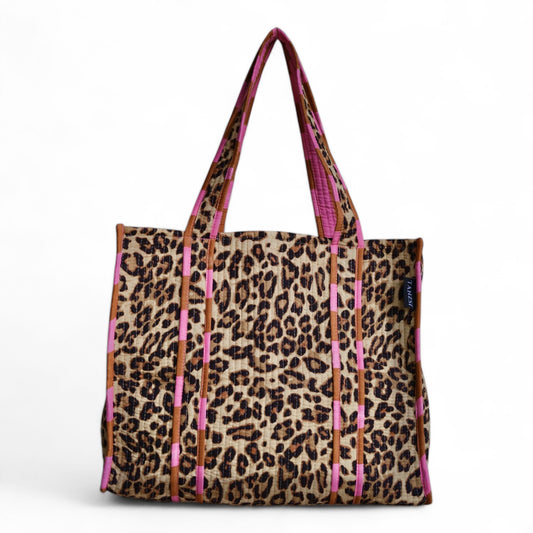 LEOPARD TOTE