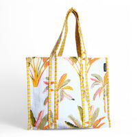 SUNSET PALM TOTE