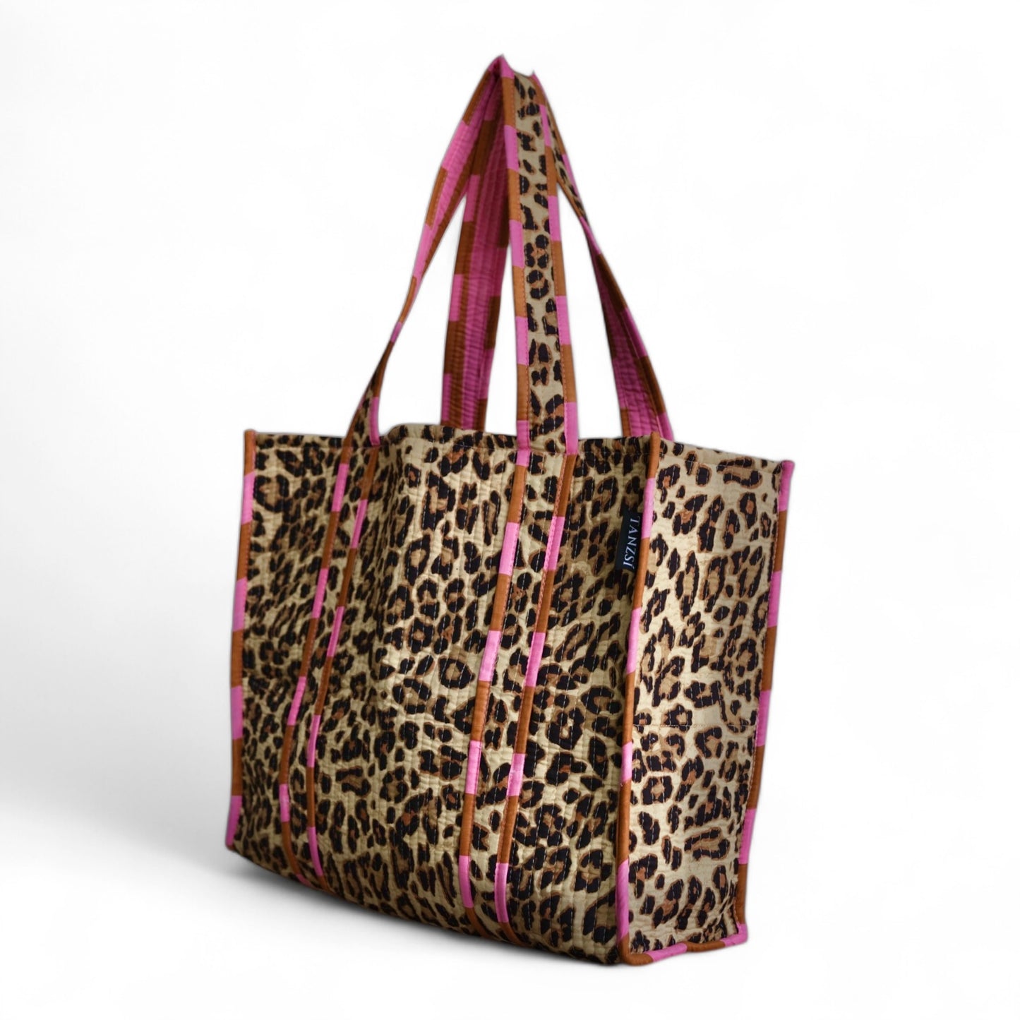 LEOPARD TOTE